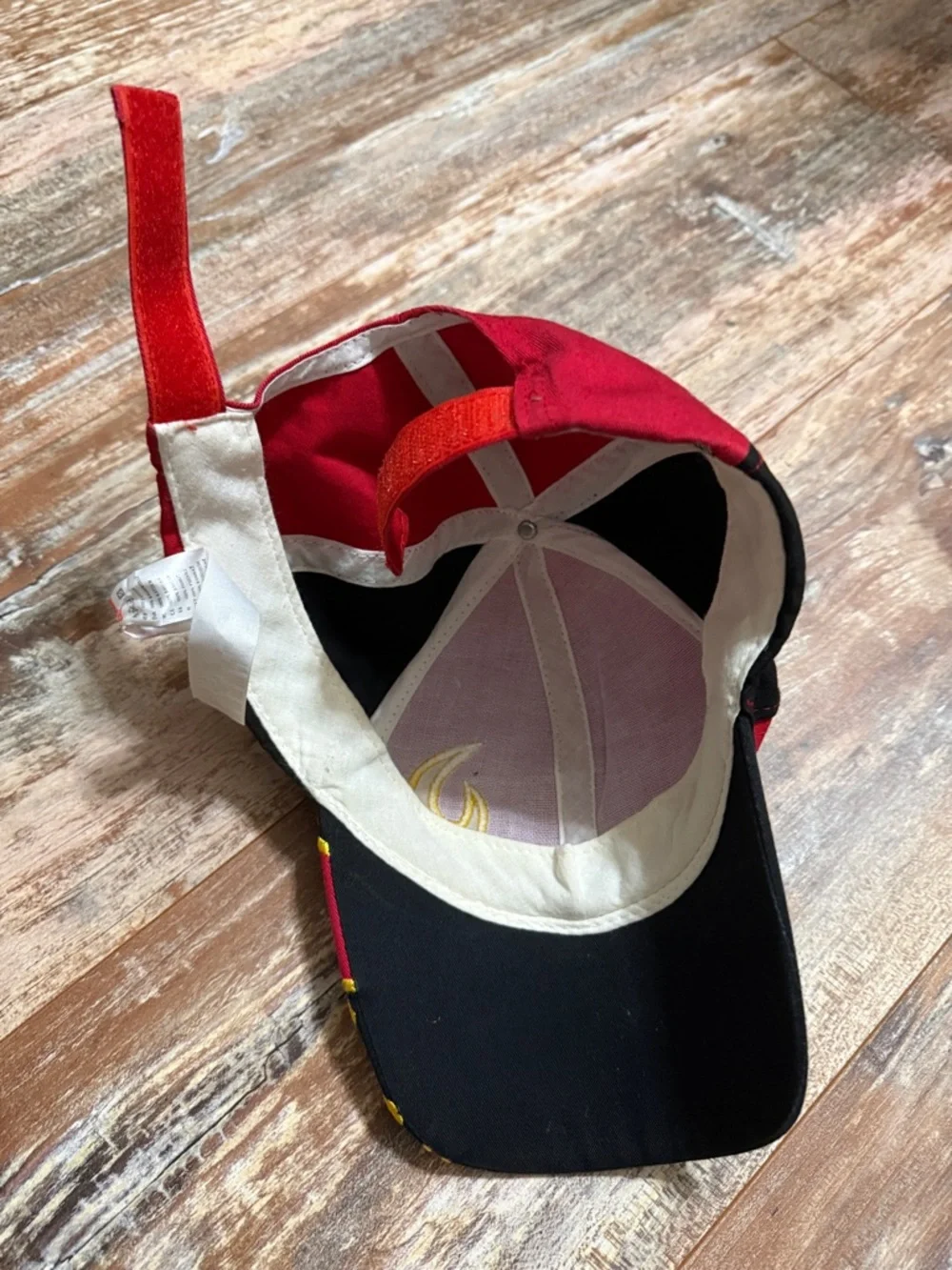 Germany Red & Black Flame Baseball Cap